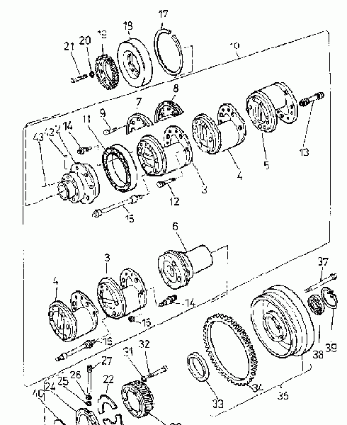 Вал коленчатый
