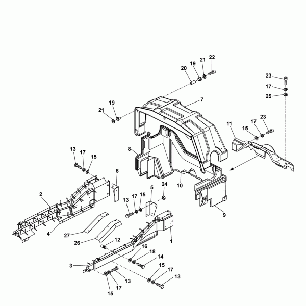 53C01 Кожух шумоподавления