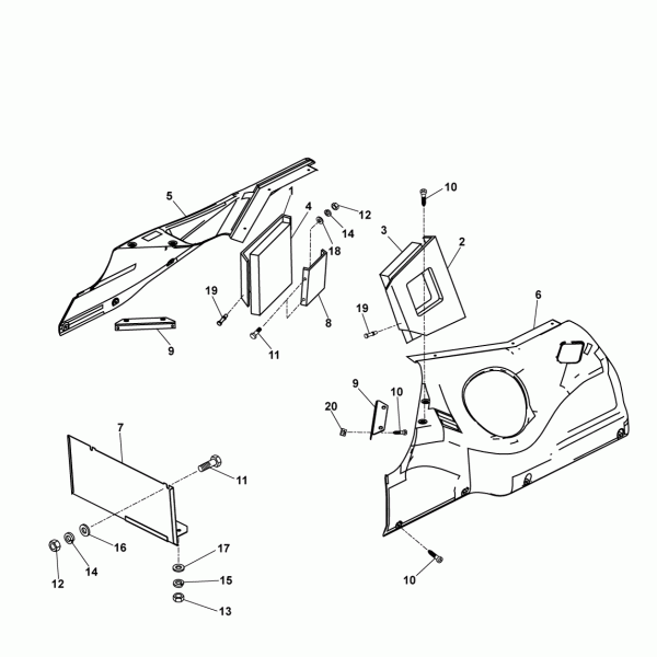 57C03 Механизм переклющения передач на кабине