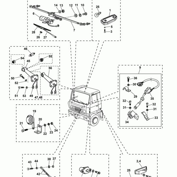 69B03 Электрооборудование кабины