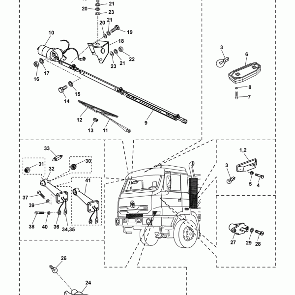 69C02 Электрооборудование кабины