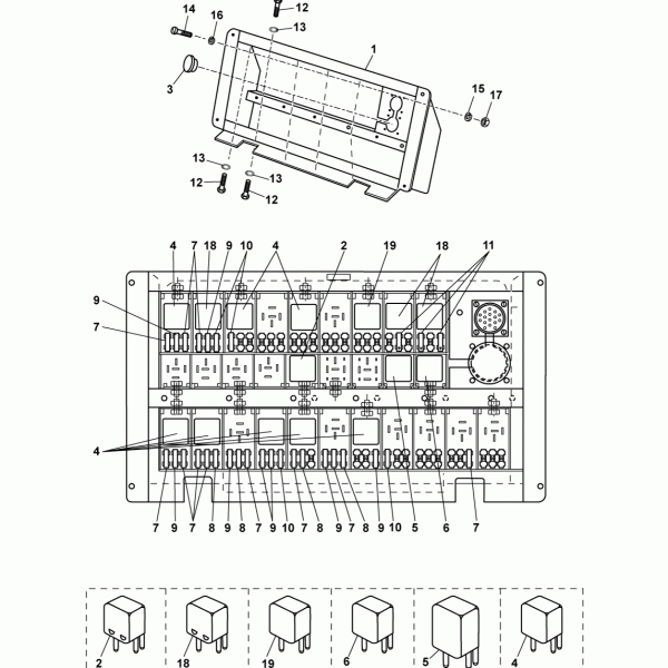 69C04 Коробка предохранителей