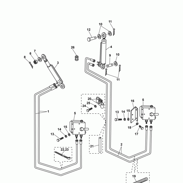 66A01 Откидывание кабины