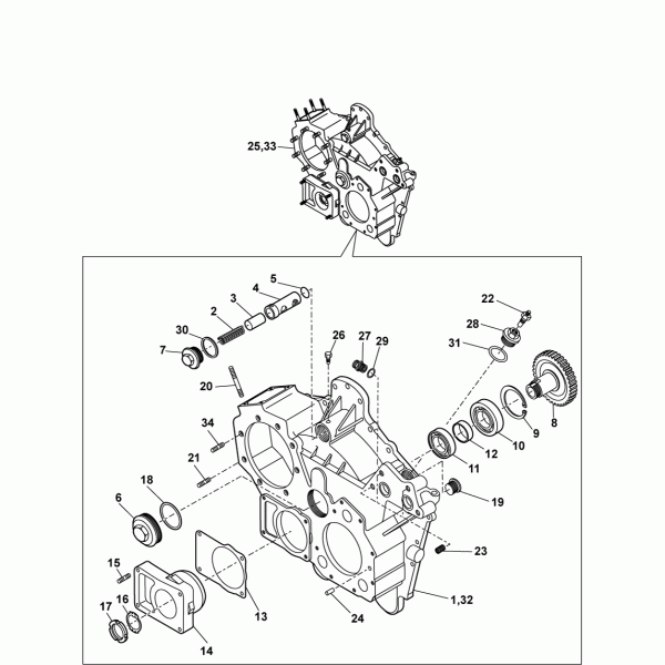 05A06 Крышка передняя
