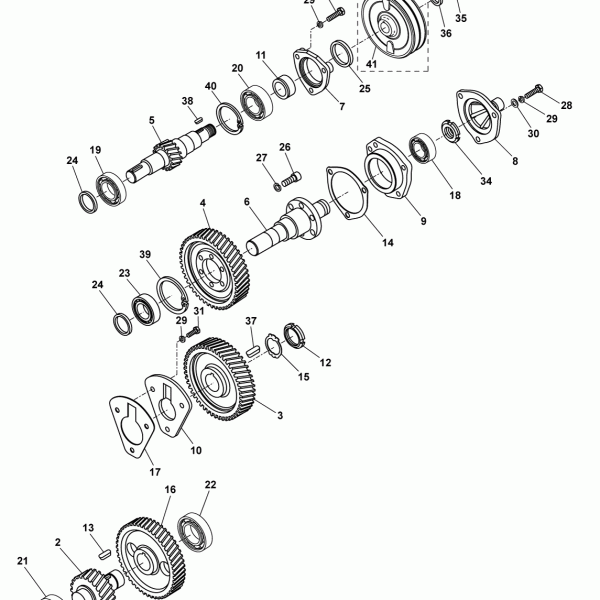 05A14 Механизм газораспределения двигателя