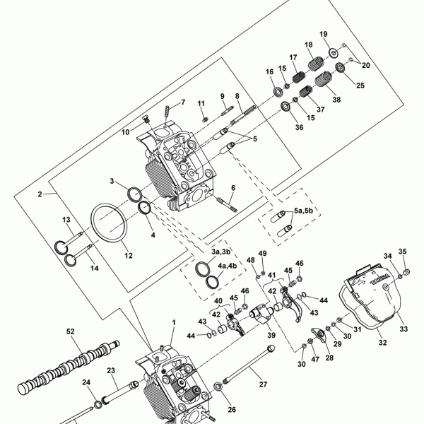 05A11 Головка цилиндра, клапаны