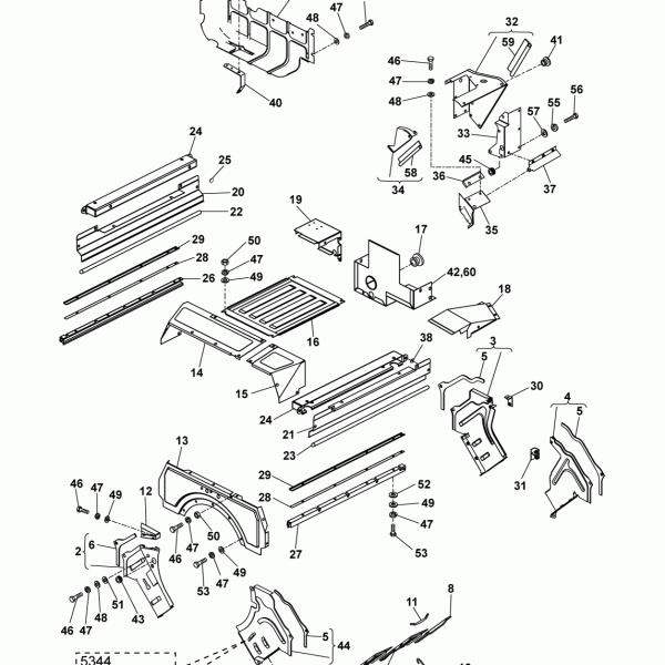 05A31 Кожухи двигателя