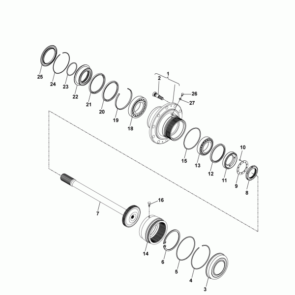 21B05 Ступица колеса