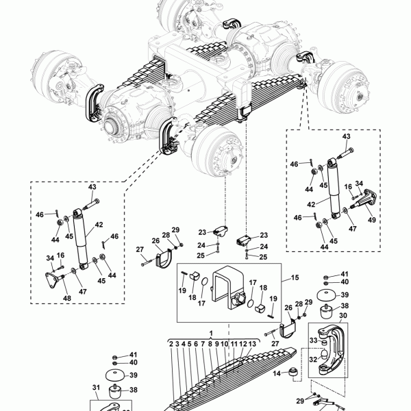 27B01 Подвеска передняя