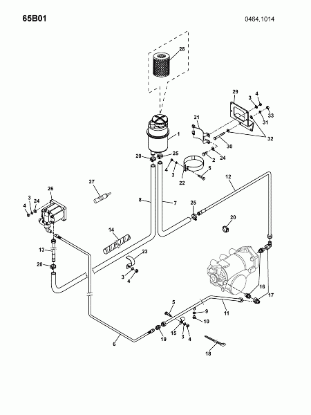 65B01 Контур сервоуправления