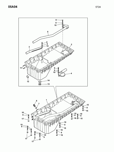 05A04 Поддон, держатель поддона