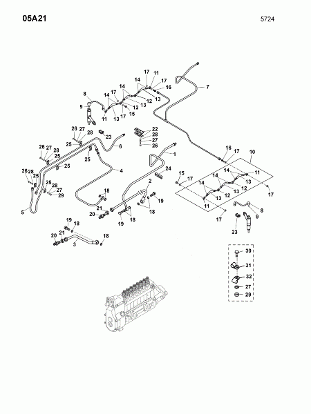 05A21 Система питания