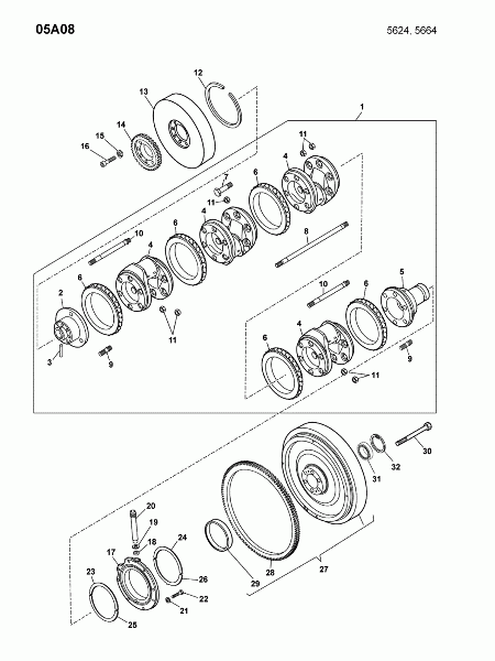 05A08 Вал коленчатый