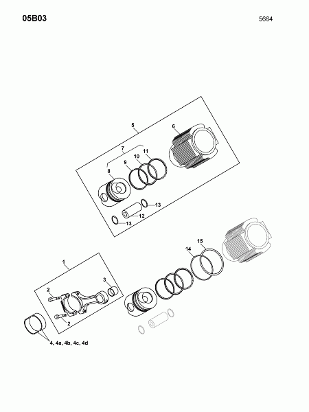 05B03 Цилиндры, шаруны, поршни
