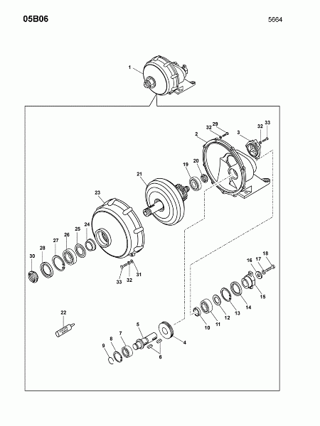 05B06 Привод вентилятора