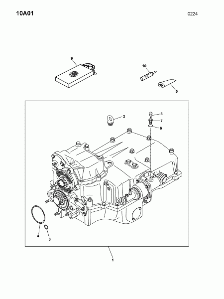 10A01 Коробка передач