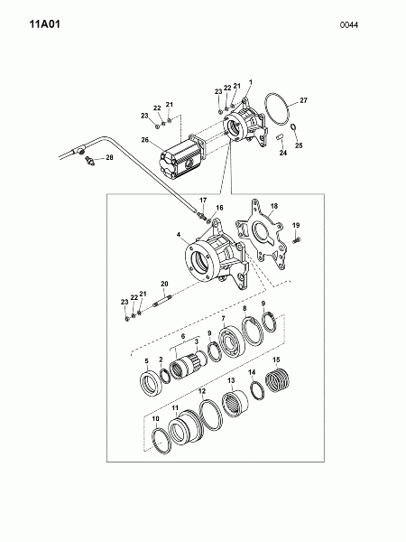 11A01 Отбор мощности