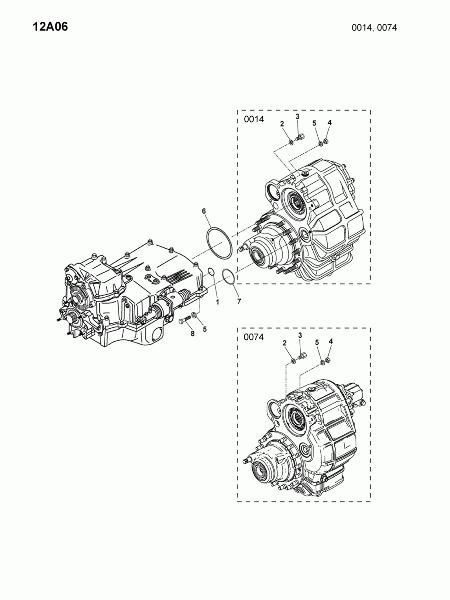 12A06 Дополнительная коробка