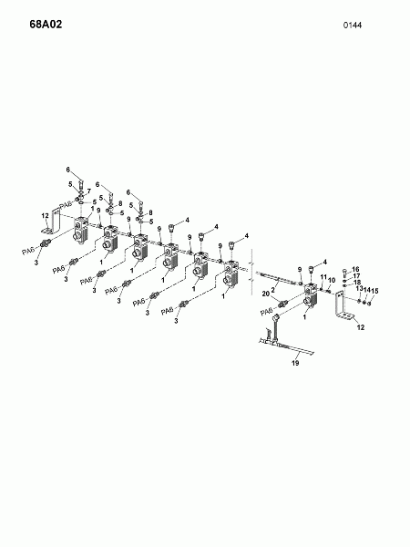 68A02 Электроклапаны
