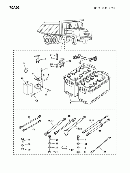 70A03 Аккумуляторы
