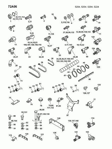 72A06 Материал монтажный (соединительный)