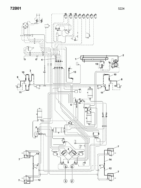 72B01 Трубопроводы, шланги
