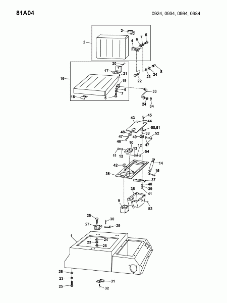 81A04 Сиденье