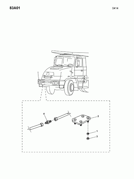 83A01 Кабина без независимого отопителя