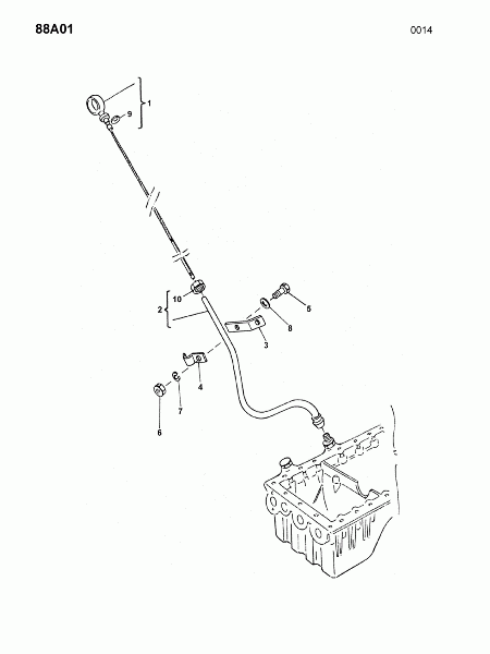 88A01 Штуцер с щипом